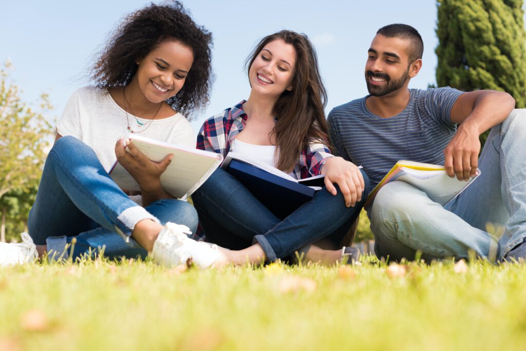 Students at School Campus